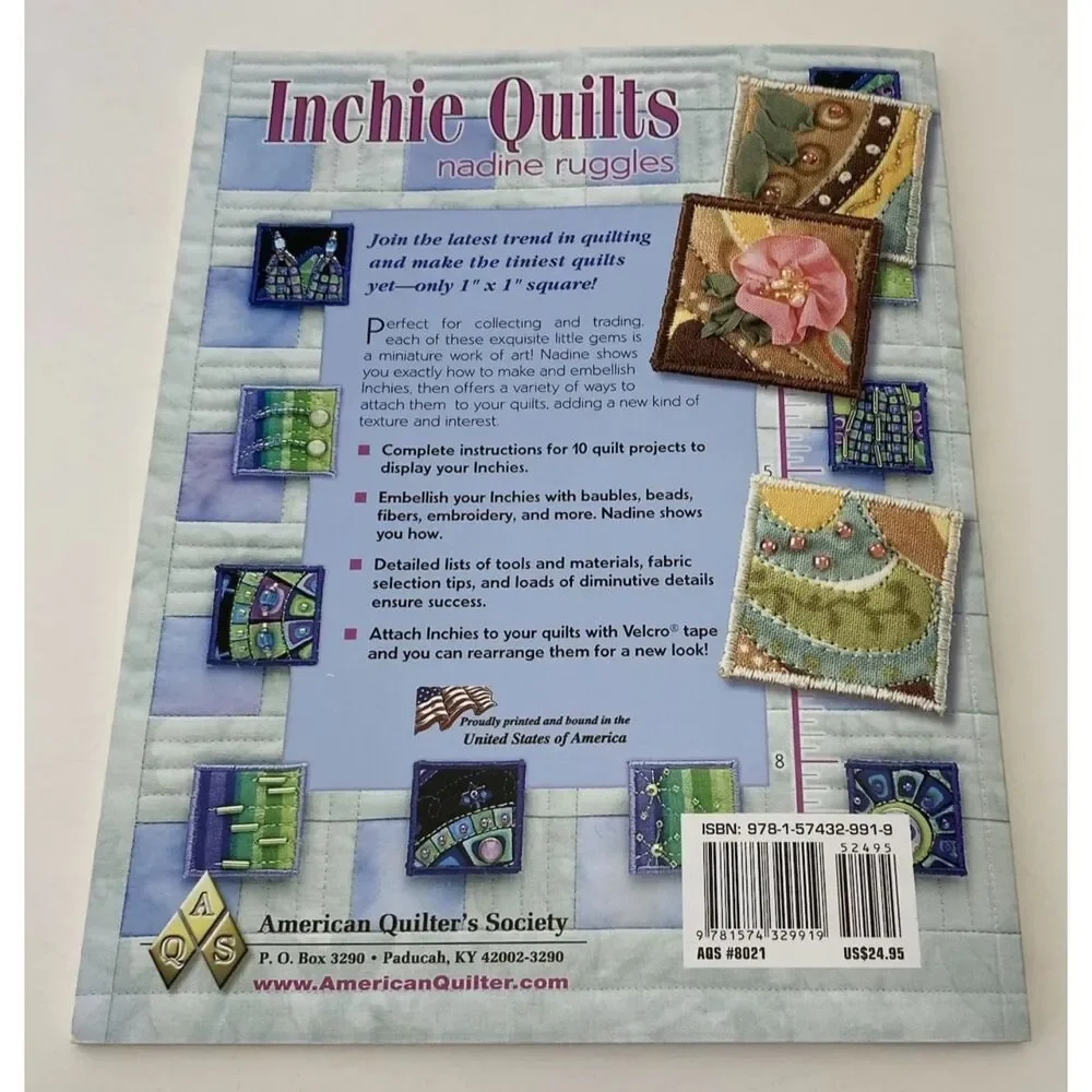 Inchie Quilts by Nadine Ruggles (2009, Uk-Trade Paper)